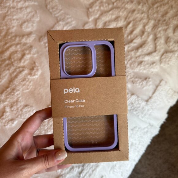 Pela Case - Clear iPhone 16 Pro Case - Lavender - Picture 4 of 4